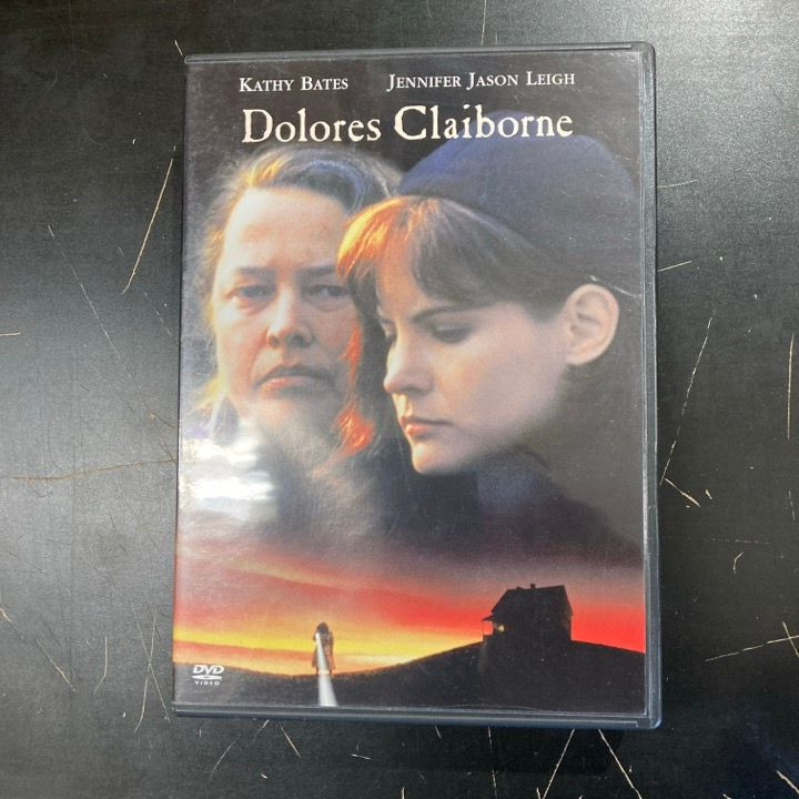 Dolores Claiborne DVD (VG+/VG+) -jännitys-